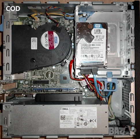 Dell Optiplex 5070 SFF - i5 8500/ 16gb/ 256gb nvme + 250gb hdd/ GTX 750 Ti 4gb - перфектен, снимка 2 - Работни компютри - 55046739