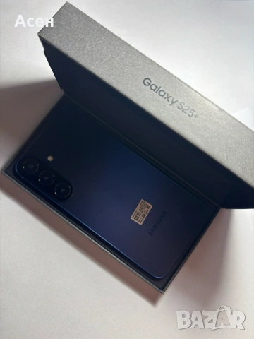 Samsung Galaxy S25+ 256GB Navy Чисто нов ТЕЛЕФОНЪТ Е ЗАКЛЮЧЕН КЪМ АМЕРИКАНСКИ ОПЕРАТОР!