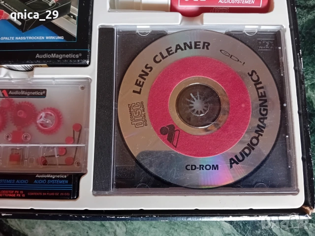 Audio Magnetics Почистващ Комплект, снимка 5 - Декове - 54883665