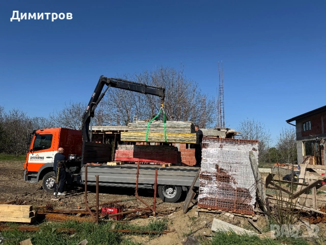 Транспортни услуги със самосвал 12т с кран, снимка 10 - Хамалски услуги - 54590377