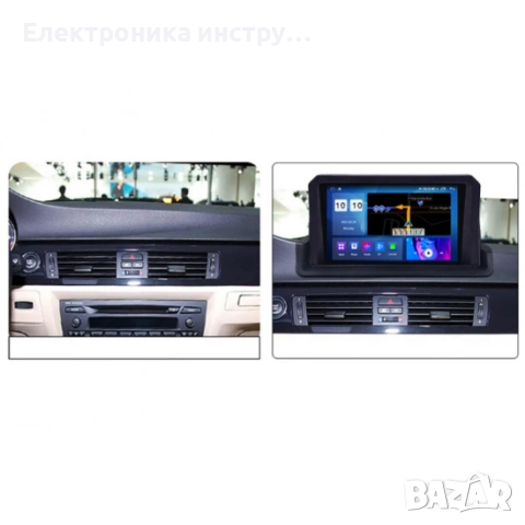 Android мултимедия CarPlay Android Auto + Камера BMW E90 E91, снимка 3 - Аксесоари и консумативи - 53992059