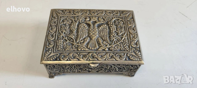 Стара кутия за бижута, снимка 7 - Антикварни и старинни предмети - 44323225