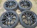 Лети джанти 17ки 5х108 Rial + летни гуми 225/45/17 Dunlop, снимка 3