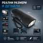 Мощен електрошок кучегон за самозащита от кучета нападение с LED фенер акумулаторен самоотбрана, снимка 8