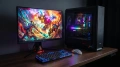 Геймърски компютър Ryzen 7 5800X3D + RTX 3080 12GB + монитор ASUS ROG 240Hz, снимка 2