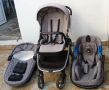 Детска Комбинирана количка KIKKA Boo VICENZA GREY 3 в 1, снимка 1