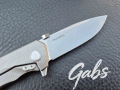 Сгъваем нож Lion Steel ITALY,TRE Carbon,Molletta, снимка 7