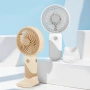 6632 Мини вентилатор със стойка за телефон, 17 см, снимка 3