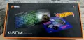 комплект клавиатура+мишка+маус пад Krom Kustom 3 в 1 Gaming Combo RGB, снимка 1