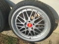 Продавам 19" джанти 5х120 тип BBS LM с гуми, снимка 5