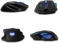 Безжична оптична геймърска мишка Lychee, 2.4GHZ 4 DPI регулируема USB геймърска мишка с Fire Key , снимка 2