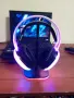 Геймърски без жични слушалки RGB светлини, снимка 4