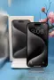 ГАРАНЦИОНЕН!!! Apple iPhone 15 Pro, 256GB, 5G, Black Titanium, снимка 1