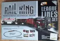 Електрически влак, Rail King, с 3 вагона, с коловоз, снимка 5