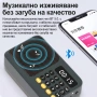 Преносимо FM Радио с Bluetooth, MP3 плейър, USB, TF, LED дисплей и силен говорител, снимка 4