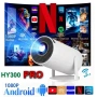 Преносим мини проектор HY300 Pro за домашно кино 5029, снимка 9