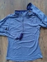 NIKE Dark Purple Heather Quarter Zip - дамска блуза р-р S, снимка 7
