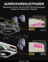 EZDIY-FAB Shield Series 8-Pin PCIe GPU Power Adapter 90° Reverse Type Purple – комплект 2 броя, снимка 6
