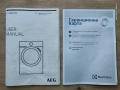 Пералня + сушилня термопомпа AEG L9WBC61B, снимка 9