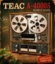 🔈Класически ролков магнетофон  TEAC A-4010S, снимка 1