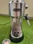Кафемашина с ръкохватка DeLonghi Dedica EC685.W Делонги , снимка 8