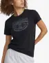 UNDER ARMOUR Varsity Ss Tee Black Дамска Тениска👚Дамска Блуза С Къс Ръкав Код P2809, снимка 1