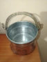Старо малко котле, бакърче, меден съд,менец,менче, снимка 8