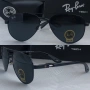 Ray Ban Ferrari 3 цвята мъжки слънчеви очила авиатор минерално стъклоло, снимка 3