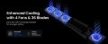 KIWIHOME подобре охлаждащ вентилатор за PS5 Pro с 4 вентилатора , снимка 8