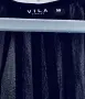Елегантна черна рокля VILA mun „балон", снимка 4