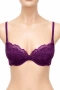 Hunkemöller лилав комплект бельо с дантела – сутиен 70C и бикини XL, снимка 5