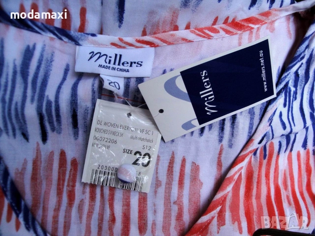 3XL Нова риза MILLERS  , снимка 2 - Ризи - 55288836
