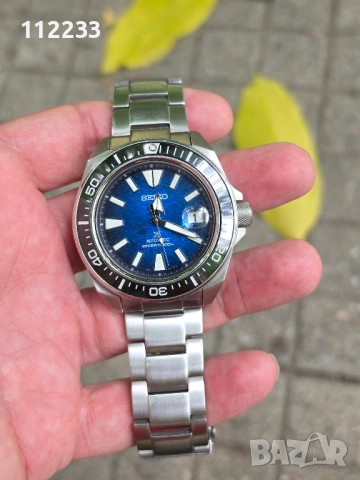 БАРТЕР SEIKO Prospex King Samurai Save The Ocean Manta Ray, снимка 5 - Мъжки - 54758363