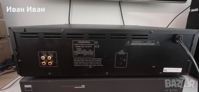 Дек ONKYO Integra TA-6711, снимка 4 - Декове - 55224423