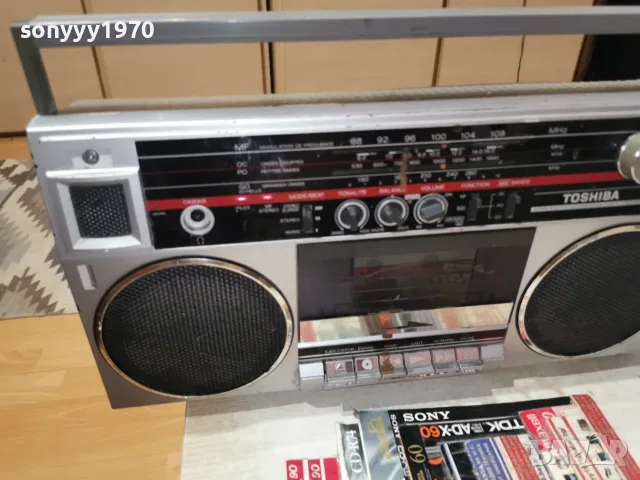 TOSHIBA RT-6035 MADE IN JAPAN-ВНОС FRANCE 0208261937L4, снимка 5 - Радиокасетофони, транзистори - 55512595
