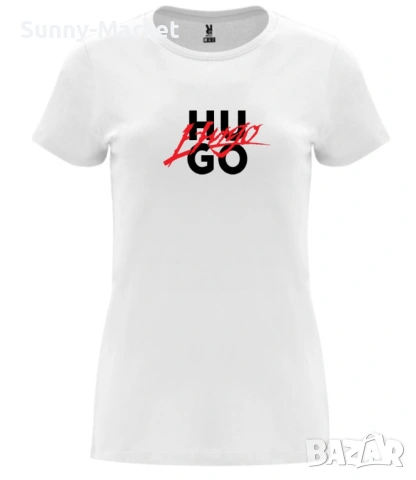 Дамска тениска Hugo Boss хуго принт