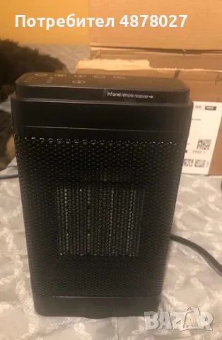Керамичен нагревател HotVex ceramic heater 1500 W + Дистанционно, снимка 12 - Отоплителни печки - 55398200