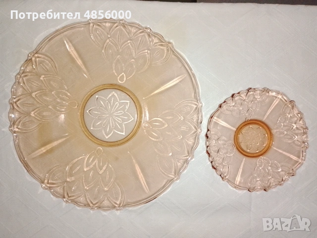 Комплект десертни чинии, снимка 4 - Чинии - 55105074