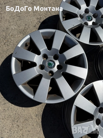 Алуминиеви джанти Skoda Octavia 16”, снимка 3 - Гуми и джанти - 55361670