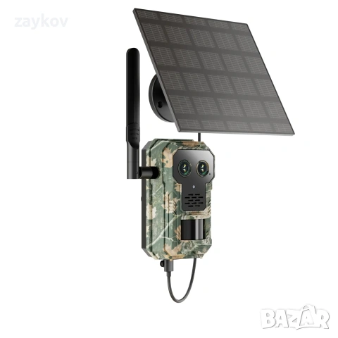 Nordowl Trail Camera – 32MP 4G камера за дива природа с двоен обектив | 4x увеличение, снимка 2 - Друга електроника - 54402382