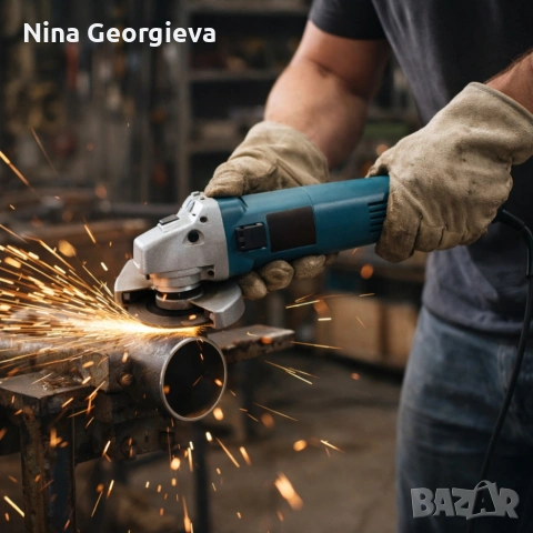 Ъглошлайф на ток Kraftroyal - 125mm бързо и прецизно рязане, снимка 2 - Ъглошлайфи - 54164088