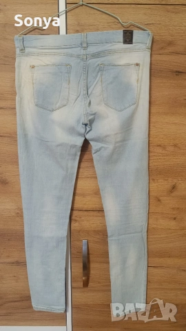 Черна блуза+дънки, снимка 4 - Дънки - 54010334