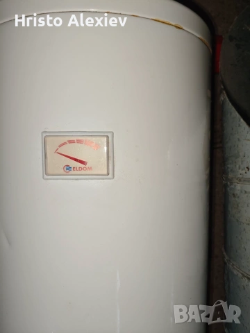 Бойлер Eldom 80 л 3kW вертикален емайлиран, снимка 4 - Бойлери - 55211381