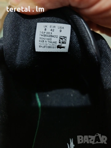 Оригинални обувки lacoste, снимка 7 - Ежедневни обувки - 54751022