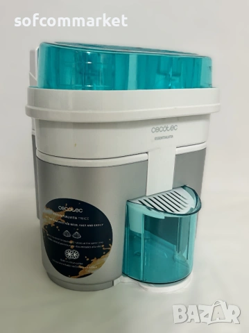 Двойна сокоизстисквачка Cecotec EssentialVita Twice (90W) – НОВА с Гаранция!, снимка 4 - Сокоизстисквачки и цитрус преси - 54954683