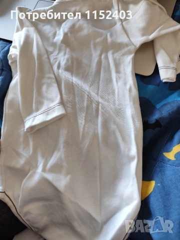 ново бебешко боди 6-12м от органичен памук, снимка 4 - Бодита за бебе - 54286755