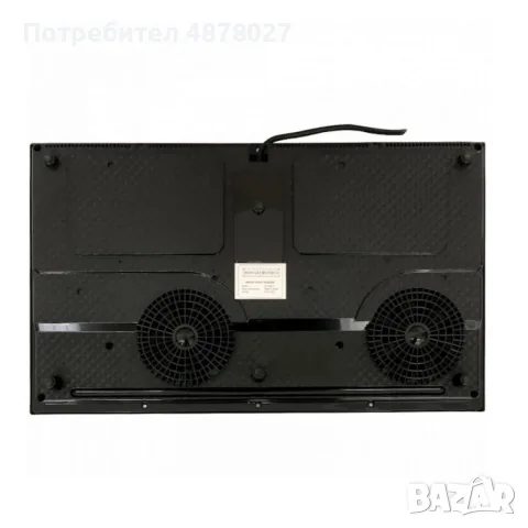 Двоен индукционен котлон Royalty Line RL-DIP4000.2 - 1400W+2000W, 80°C- 270°C, Кристална плоча, Тайм, снимка 3 - Котлони - 55698517