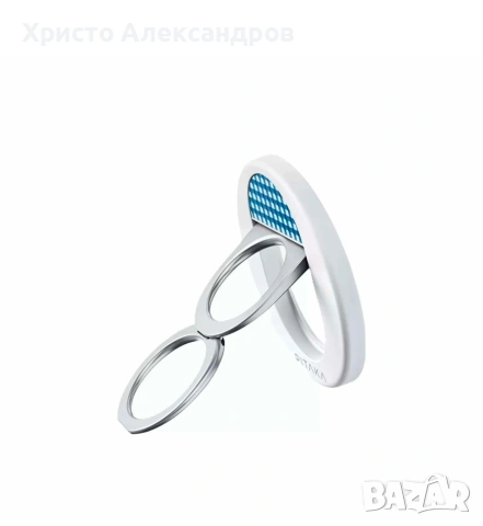 2 Оригинални Магнитни Ринга / Стойка PITAKA MagSafe Phone Ring Holder - 2 цвята, снимка 2 - Селфи стикове, аксесоари - 54636662