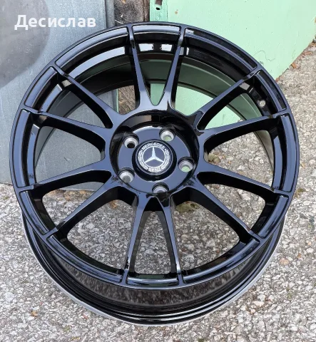 Джанти за Мерцедес Mercedes 18 “ цола 5х112 чисто нови A B C CLA E GLK, снимка 3 - Гуми и джанти - 55578452