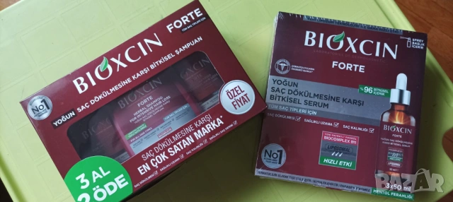 Комплект Шампоан за коса Биоксин Форте Bioxcin Forte, серум